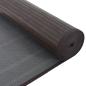 Preview: Teppich Rechteckig Dunkelbraun 80x200 cm Bambus