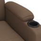 Preview: Relaxsessel Elektrisch Braun Stoff