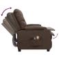 Preview: Massagesessel Elektrisch Braun Stoff