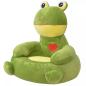 Preview: ARDEBO.de - Plüsch-Kindersessel Frosch Grün