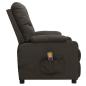 Preview: Massagesessel mit Aufstehhilfe Taupe Stoff