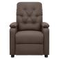 Preview: Massagesessel Braun Stoff
