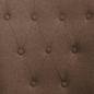 Preview: Esszimmerstühle mit Armlehnen 2 Stk. Braun Stoff