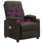 Preview: Massagesessel Elektrisch Taupe Stoff