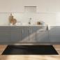 Preview: ARDEBO.de - Teppich Rechteckig Schwarz 100x200 cm Bambus