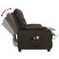 Preview: Massagesessel Elektrisch Dunkelbraun Stoff