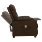 Preview: Massagesessel Braun Kunstleder