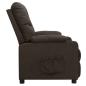 Preview: Relaxsessel Dunkelbraun Stoff