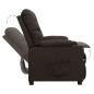 Preview: Relaxsessel Dunkelbraun Stoff