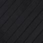 Preview: Teppich Rund Schwarz 80 cm Bambus