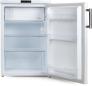 Preview: DOMO DO91122 Standkühlschränke mit Gefrierfach, 55,5 cm breit, 120 L, Supergefrierfunktion, LED-Display, weiß