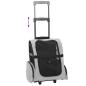 Preview: Trolley für Haustiere 3-in-1 Grau 48x32x57 cm cm Oxford-Gewebe