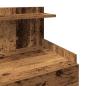 Preview: Nachttische 2 Stk. mit 2 Schubladen Altes Holz 40x36,5x62 cm