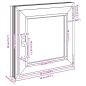 Preview: Kellerfenster "RISOR" 50x50 cm Drehkipp DIN Rechts Anthrazit