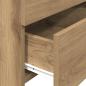 Preview: Nachttische 2 Stk. mit 2 Schubladen Artisan-Eiche 40x36,5x62 cm