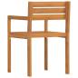 Preview: Gartenstühle 2 Stk. 50x53x80 cm Massivholz Akazie