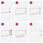 Preview: Kellerfenster "RISOR" 110x70 cm Drehkipp DIN Links Anthrazit