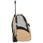 Preview: Trolley für Haustiere 3-in-1 Sandfarbe 48x32x57 cm cm Oxford-Gewebe