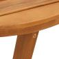 Preview: Garten-Esstisch Oval 200x90x75 cm Massivholz Akazie