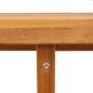 Preview: Garten-Esstisch Oval 200x90x75 cm Massivholz Akazie