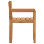Preview: Gartenstühle 4 Stk. 50x53x80 cm Massivholz Akazie