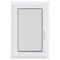Preview: Kellerfenster "RISOR" 60x100 cm Drehkipp DIN Links Weiß