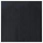 Preview: Teppich Rechteckig Schwarz 100x100 cm Bambus