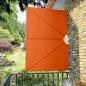 Preview: ARDEBO.de - Faltbarer Terrassen-Seitenfächer Terracotta-Rot 240×160 cm