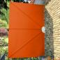 Preview: ARDEBO.de - Faltbarer Terrassen-Seitenfächer Terracotta-Rot 300×200 cm