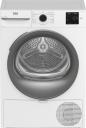 Preview: ARDEBO.de Beko BM3T38210W1 A+ 8kg Wärmepumpentrocker, 60 cm breit, 15 Programme, Kindersicherung, AquaWave, weiß