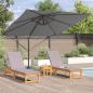 Preview: Cantilever Roma Parasol Anthrazit 286x285x265 cm Aluminium