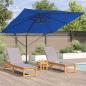 Preview: Patio-Schirm Azurblau Aluminium, Polyester 3m