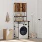 Preview: ARDEBO.de - Waschmaschinen-Schrank Altes Holz 68x48,5x194 cm