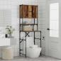 Preview: Waschmaschinen-Schrank Altes Holz 68x48,5x194 cm