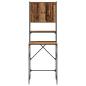Preview: Waschmaschinen-Schrank Altes Holz 68x48,5x194 cm