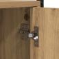 Preview: Waschmaschinen Schrank Artisan Eiche 68x48,5x194 cm