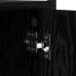 Preview: Waschmaschinen-Schrank Schwarze Eiche 68x48,5x194 cm