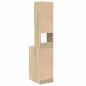Preview: Küchenschrank Sonoma Eiche 35x50x180 cm Spanplatte