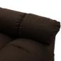 Preview: Massagesessel Elektrisch Dunkelbraun Stoff