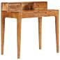Preview: ARDEBO.de - Schreibtisch mit Schubladen Massivholz 88 x 50 x 90 cm