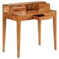 Preview: Schreibtisch mit Schubladen Massivholz 88 x 50 x 90 cm