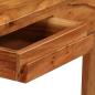 Preview: Schreibtisch mit Schubladen Massivholz 88 x 50 x 90 cm