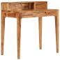 Preview: Schreibtisch mit Schubladen Massivholz 88 x 50 x 90 cm