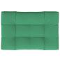 Preview: Palettenkissen Grün 120x80x12 cm Stoff
