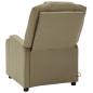 Preview: Massagesessel Cappuccino-Braun Kunstleder