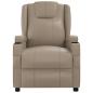 Preview: Relaxsessel Cappuccino-Braun Kunstleder