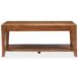 Preview: Couchtisch Massivholz 88x50x38 cm