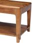 Preview: Couchtisch Massivholz 88x50x38 cm
