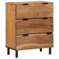 Preview: 2er Set Akazien Sideboards 60x33x75 cm