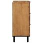 Preview: 2er Set Akazien Sideboards 60x33x75 cm